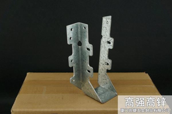 JUS-38A_梁托-U型掛件-龍骨與橫梁水平連接件-木結(jié)構別墅金屬配件